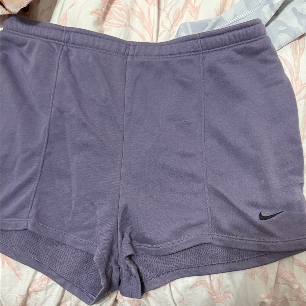 Nike Women's Lavender Athletic Shorts